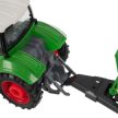 Kruzzel Távirányítós zöld traktor utánfutóval 24850
