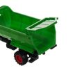 Kruzzel Távirányítós zöld traktor utánfutóval 24850