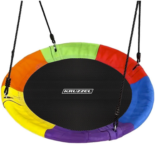 Kruzzel színes fészekhinta 100 cm 25285