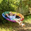 Kruzzel színes fészekhinta 100 cm 25285