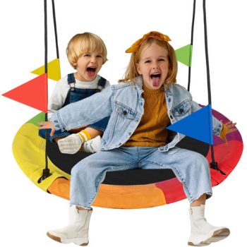 Kruzzel többszínű fészekhinta 110 cm 25284