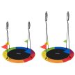 Kruzzel többszínű fészekhinta 110 cm 25284