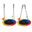 Kruzzel többszínű fészekhinta 110 cm 25284