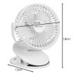 Ruhhy Vezeték nélküli ventilátor fehér 25566