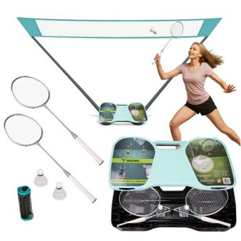 Trizand badminton-készlet bőröndben 25515