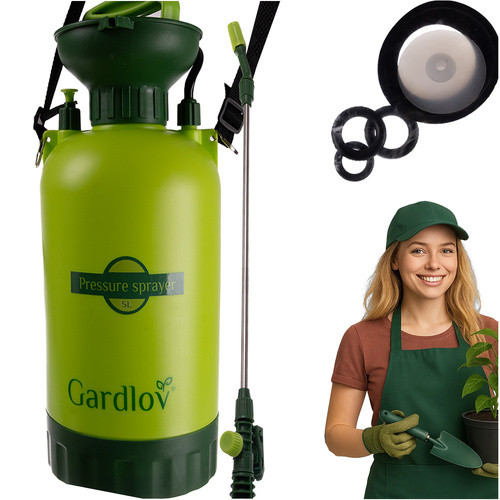 Gardlov 5 literes nyomású szórópisztoly permetező 25581