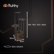 Ruhhy Álló virágtartó 107 cm 25998