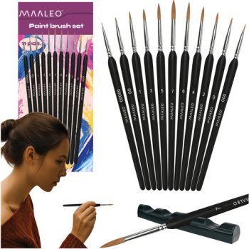 Maaleo 11 db-os ecset tartóval 26118