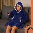 Ruhhy XXL pulóver - sötétkék takaró 26147