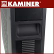  Kaminer Ziflo álló elektromos fűtőtest 1000W / 1300W / 2300W fekete 26403