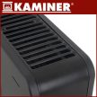  Kaminer Ziflo álló elektromos fűtőtest 1000W / 1300W / 2300W fekete 26403