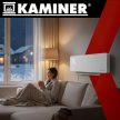 Zelvion Kaminer Wifis falifűtés fehér 1000 W / 2000 W 26398