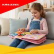 Kruzzel Manipulatív könyv Montessori játék rózsaszín 26880