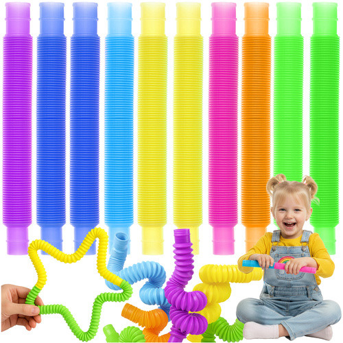 Kruzzel Montessori Érzékelő csövek - 10 db-os készlet 26693