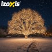 Izoxis Kültéri lámpák 500LED 35m fehér 24898
