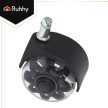 Ruhhy fekete forgószék kerekek 5 db-os készlet 26294