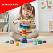 Kruzzel Kő formájú fából készült kockák 16 db-os készlet 26323