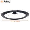Ruhhy 3 az 1-ben szilikon edény fedő 24/26/28 cm 25560