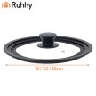 Ruhhy 3 az 1-ben szilikon edény fedő 18/20/22 cm 25563
