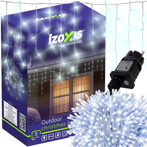 Izoxis Kültéri lámpák 500LED 22,5m hideg fehér 26705
