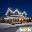 Izoxis Kültéri lámpák 500LED 22,5m hideg fehér 26705