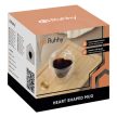 Ruhhy Hőálló duplafalú pohár 240ml szív alakú 26906