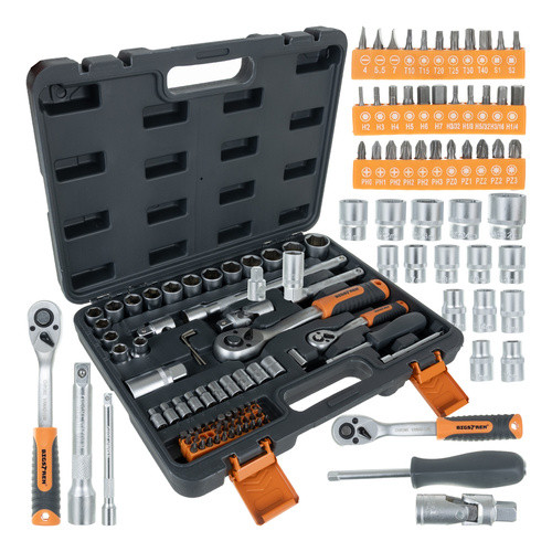 Bigstern Szerszámkészlet 72 darabos tokban 26846