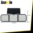 Izoxis Napenergiás lámpa 167LED 500lm 24633