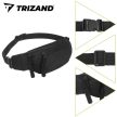Trizand övtáska 37x15x7 cm fekete 27408