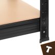 Bigstren Raktári polcrendszer - fekete 180x100x60 cm 27510
