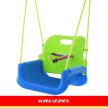 Kruzzel 3 az 1-ben zöld és kék gyerekhinta 27358
