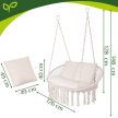 Gardlov dupla krémszínű gólyafészek hinta 27379