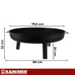Kaminer Kerti háromlábú tűzrakóhely 80 cm 27555
