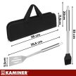 Kaminer Grillező eszköz 5 db-os szett 27182