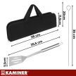 Kaminer Grillező eszköz 9 db-os szett 27184