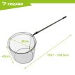 Trizand 335cm teleszkópos horgászmerítő háló 27332