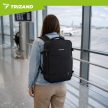 Trizand fekete túrahátizsák 42x32x40cm 27615