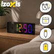 Izoxis Ébresztőóra - színes LED óra 27743
