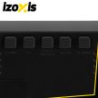 Izoxis Ébresztőóra - színes LED óra 27743