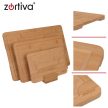 Zortiva Bambusz vágódeszka - 3db-os szett 28065