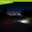 Trizand LED kerékpárfény 1000lm + hátsó lámpa 27801
