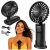 Ruhhy fekete mini kézi ventilátor 27781