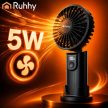 Ruhhy fekete mini kézi ventilátor 27781