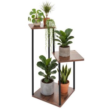   Gardlov 78 cm magas álló virágállvány – 3 polccal 28173