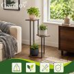 Gardlov 78 cm magas álló virágállvány – 3 polccal 28173