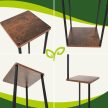 Gardlov 78 cm magas álló virágállvány – 3 polccal 28173