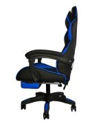 Malatec gamer szék racing forgószék kék-fekete 5900779934184