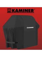 Kaminer grill takaró 100x60x95cm fekete 21074