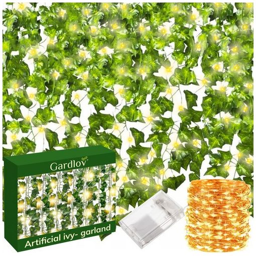 Gardlov Műborostyán 50 LED világítással 24538