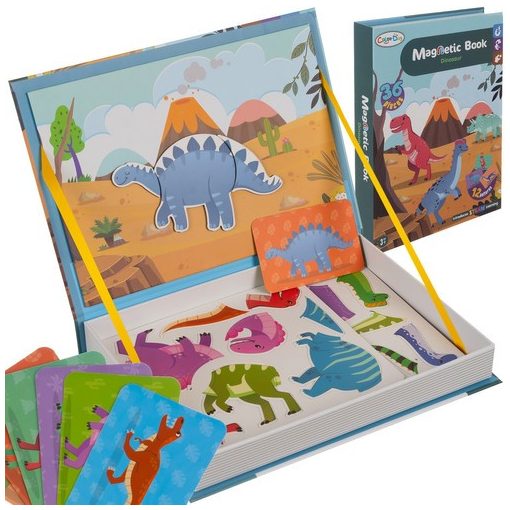 Kruzzel Mágneses puzzle dinoszauruszok 24730